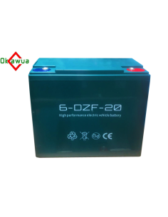 Pack 4 Baterías Triciclo Eléctrico 20 AH 2