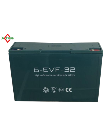 Pack 4 Baterías 32 AH para Triciclo