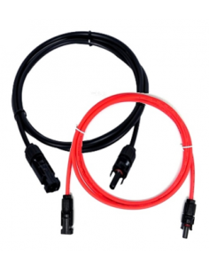 Cable Solar MC4 4mm2 50 ah 2 mts c/u