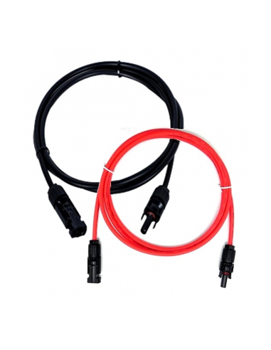 Cable Solar MC4 4mm2 50 ah 2 mts c/u