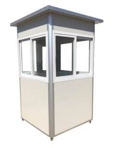 Caseta de Guardia, Vista en 360 Grados, 1200x1200x2200 mm