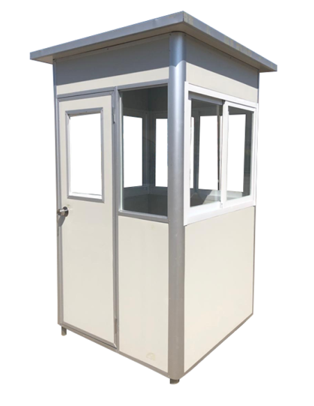 Caseta de Guardia, Vista en 360 Grados, 1200x1200x2200 mm
