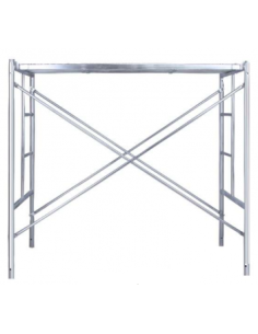 andamio para construcción con tablón