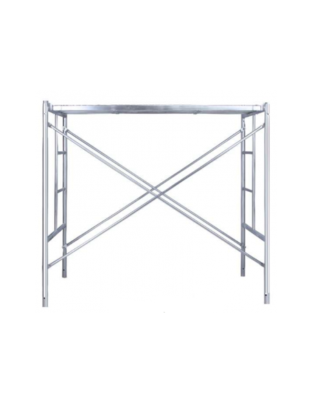 andamio para construcción con tablón