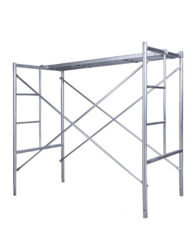 Andamio para Construcción Galvanizado con Tablón