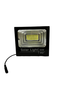 Foco Solar Led con Panel 40w 2