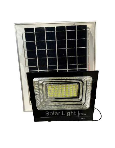 foco solar led 200w mas panel foco solar led 200w mas panel