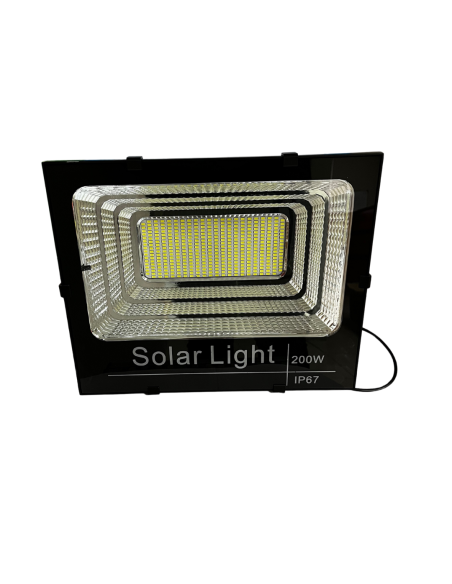 Foco Solar Led 200w con Panel