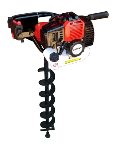 Pack Motocultivador Gasolina 13 HP + Barreno 52cc