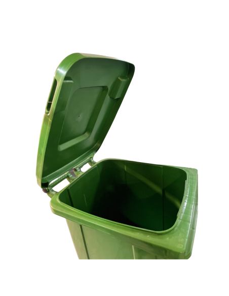 Basurero 240 Litros Color Verde