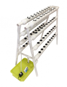 Kit Cultivo NFT Sistema Hidropónico de Tubería