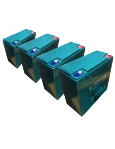 Pack 4 Baterías Triciclo Eléctrico 20 AH