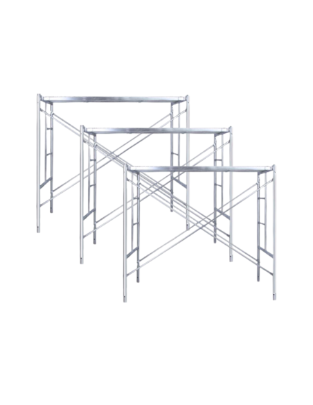 Set 3 Andamios para la Construcción Galvanizados Set 3 Andamios para la Construcción Galvanizados