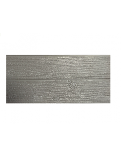 Revestimiento Siding Metálico Madera Gris 2.90m x 38.3cm