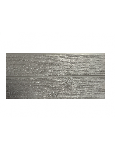 Revestimiento Siding Metálico Madera Gris 2.90m x 38.3cm