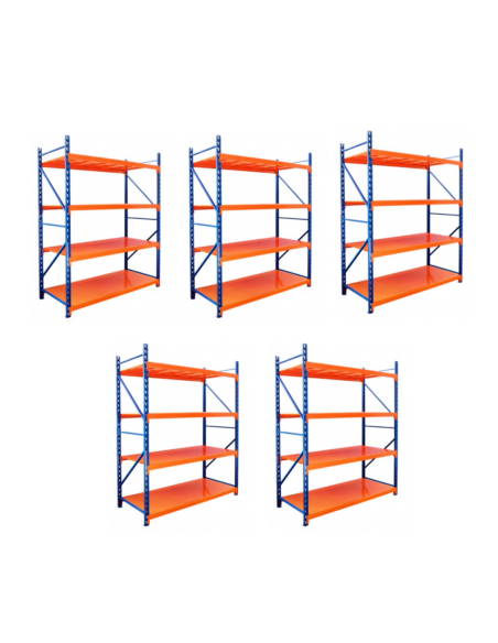 Pack 5 Rack Estanterías Profesional Pack 5 Rack Estanterías Profesional