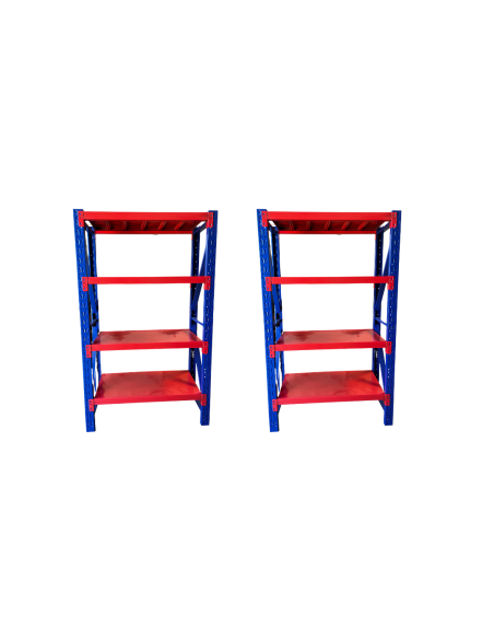 Pack 2 Rack Estantería 1200x2000mm