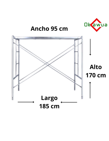 Set 3 Andamios para la Construcción + Pack 4...