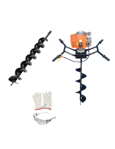 Pack Barreno Ahoyador 63cc 2T + Broca 150mm + Guantes y...