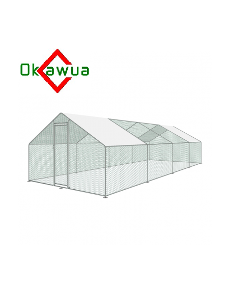 Gallinero 6 mts2 Galvanizado + ¡Regalo! Comedero y Bebedero