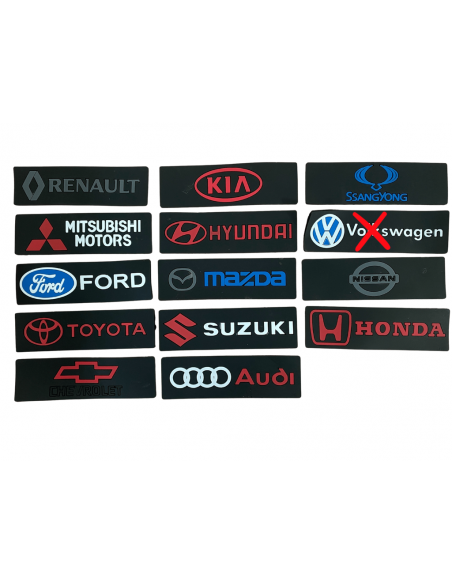 Goma de Piso Para Autos y Camionetas Universal 3 Piezas